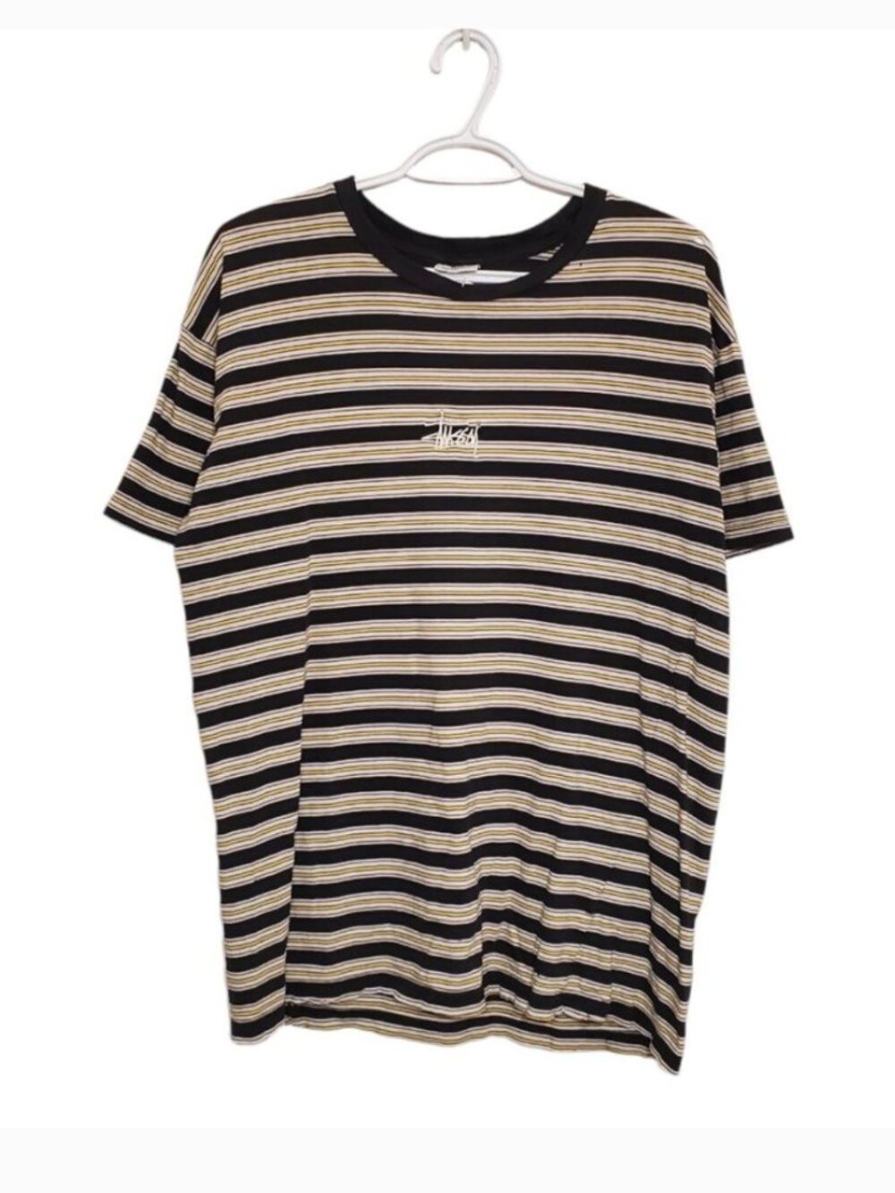Vintage Striped Stüssy T-shirt